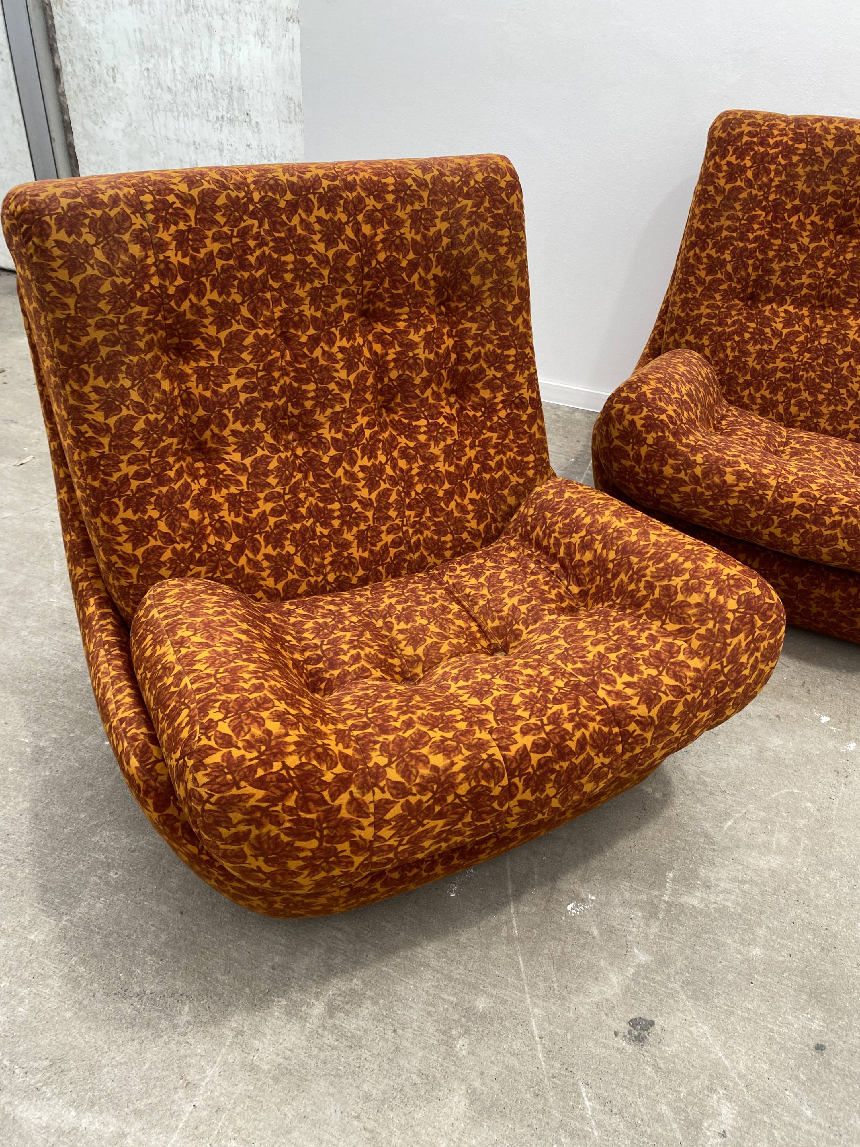 eastern bloc vintage living room set by jitona, czechoslovakia, 1970s