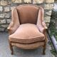 Louis XV style shepherdess armchair
