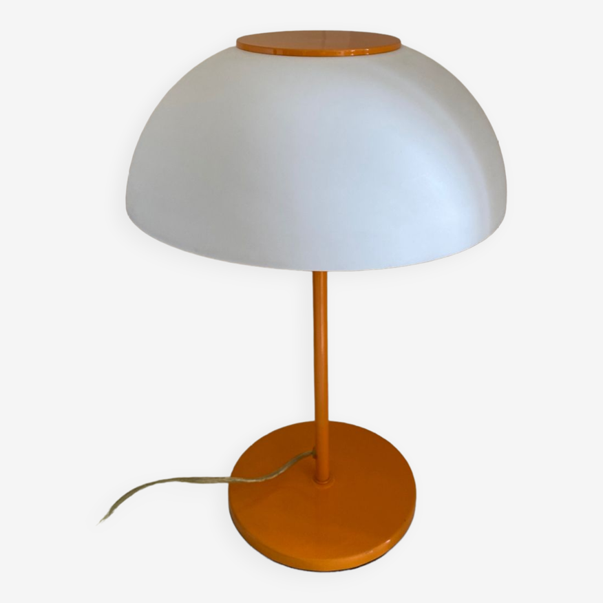 Lampe année 60 70 Champignon Orange Vintage Design Moderne Rétro Salon  Chevet