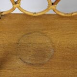 Rattan shelf