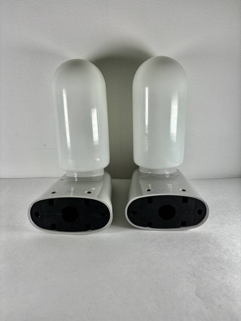 Dietsche grey wall lights Germany Bathroom 1980 x2