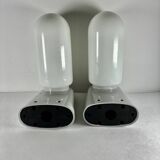 Dietsche grey wall lights Germany Bathroom 1980 x2