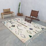 Moroccan Berber rug 223 x 163 cm Azilal wool rug