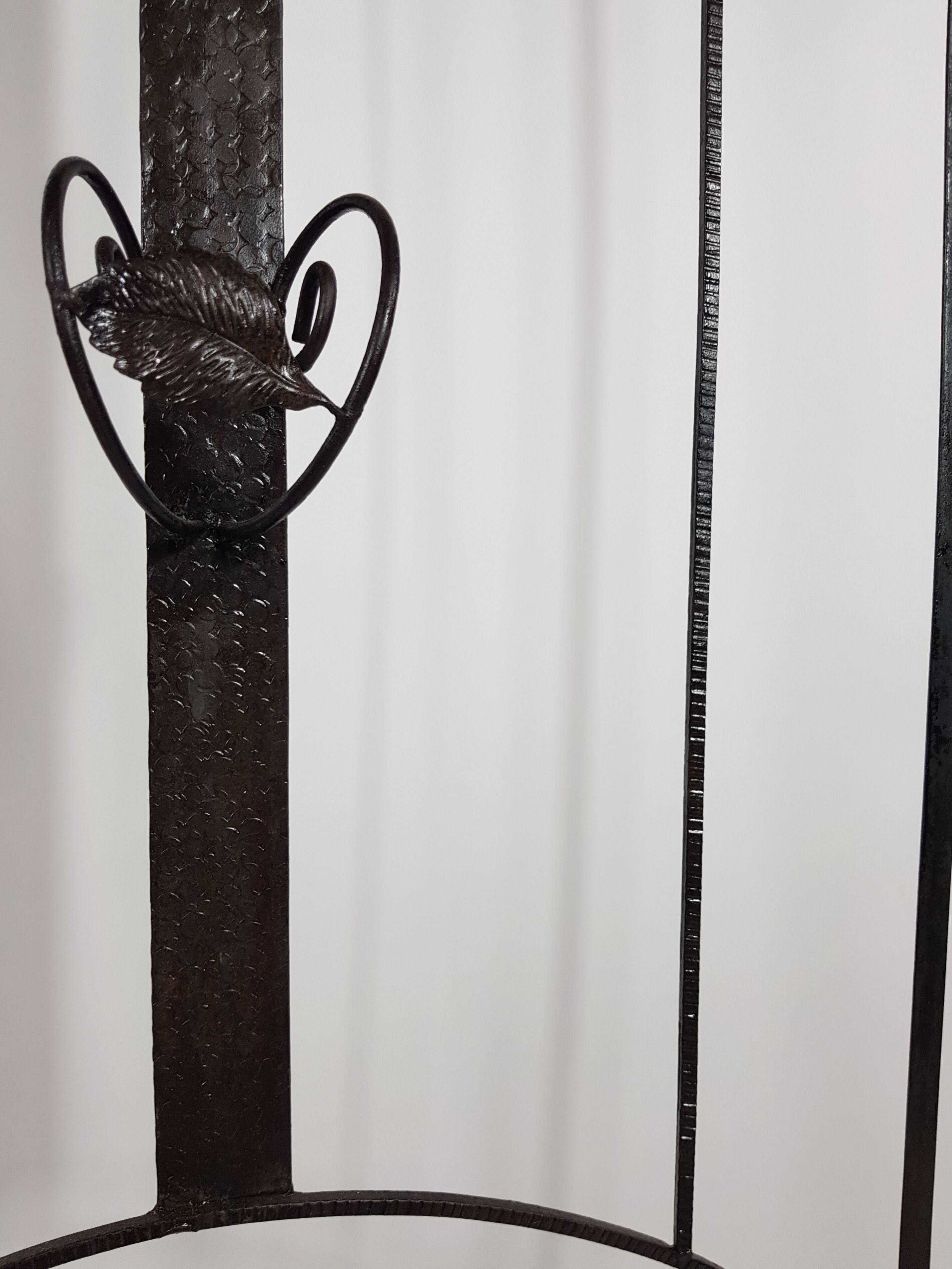 Wardrobe Coat rack art Deco wrought iron 1930