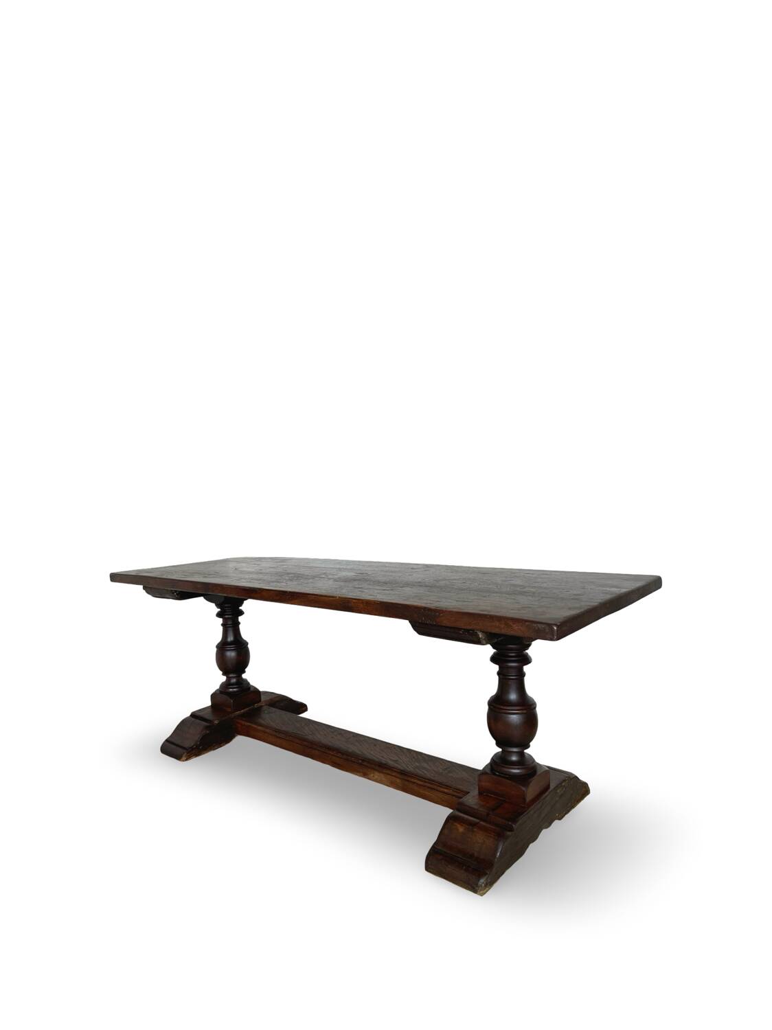 A fine 18th Century French walnut dining table