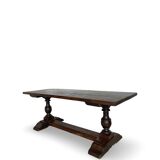 A fine 18th Century French walnut dining table
