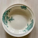 Round dish signed Bertrand Bordeaux model Anémone