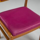 4 chaises en teck par Johannes Andersen pour Uldum