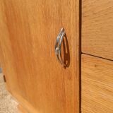 Vintage wooden buffet refurbished – 1 door and 4 drawers