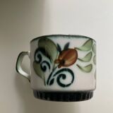 Set of 6 vintage Boch La Louvière coffee cups