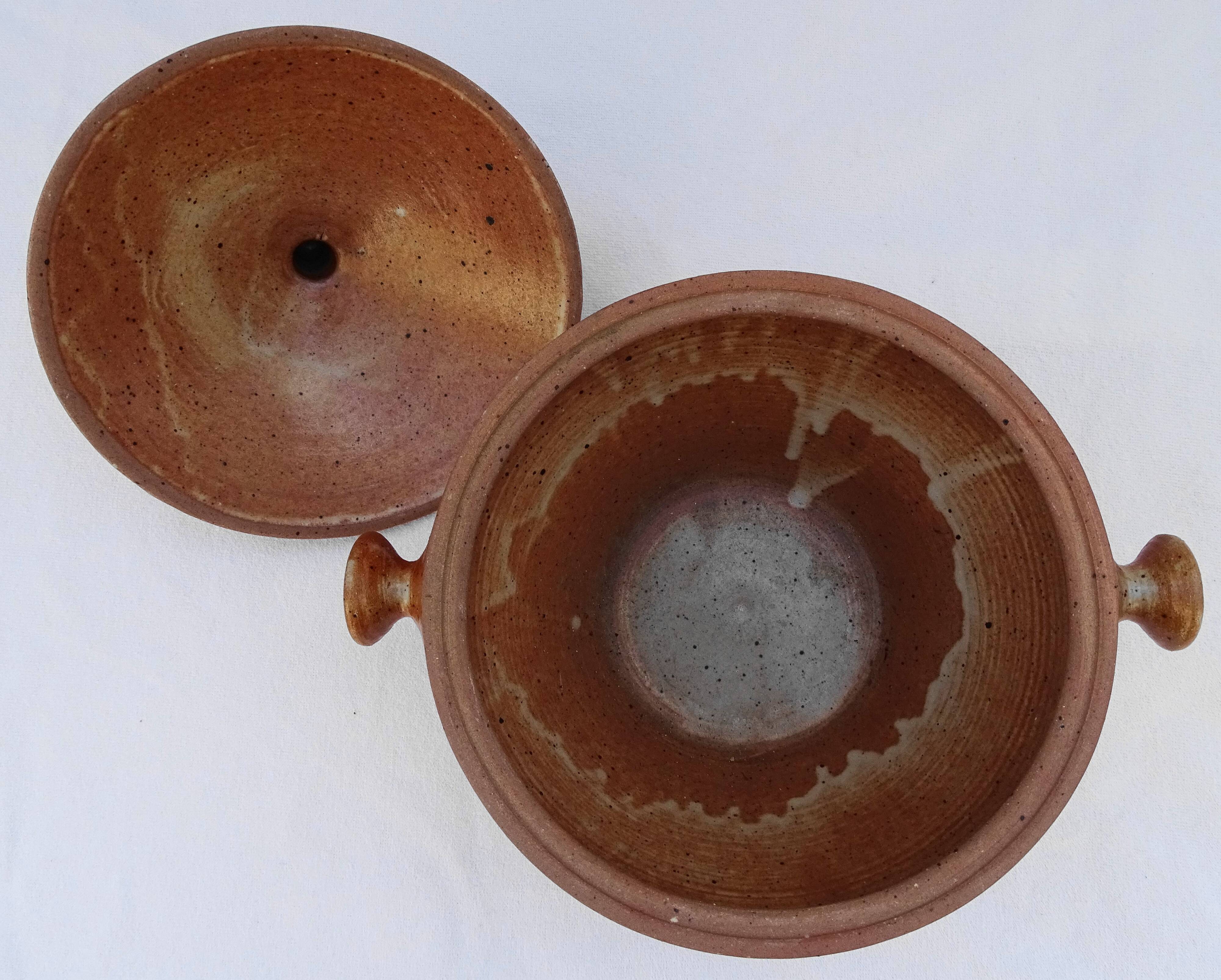 Terracotta soup tureen