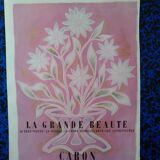 A caron paris perfume advertisement from a period 1956 magazine