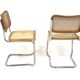 Set de 2 chaises "B32", Marcel Breuer, Italie 1990