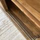 Large row of solid oak loom sliding doors