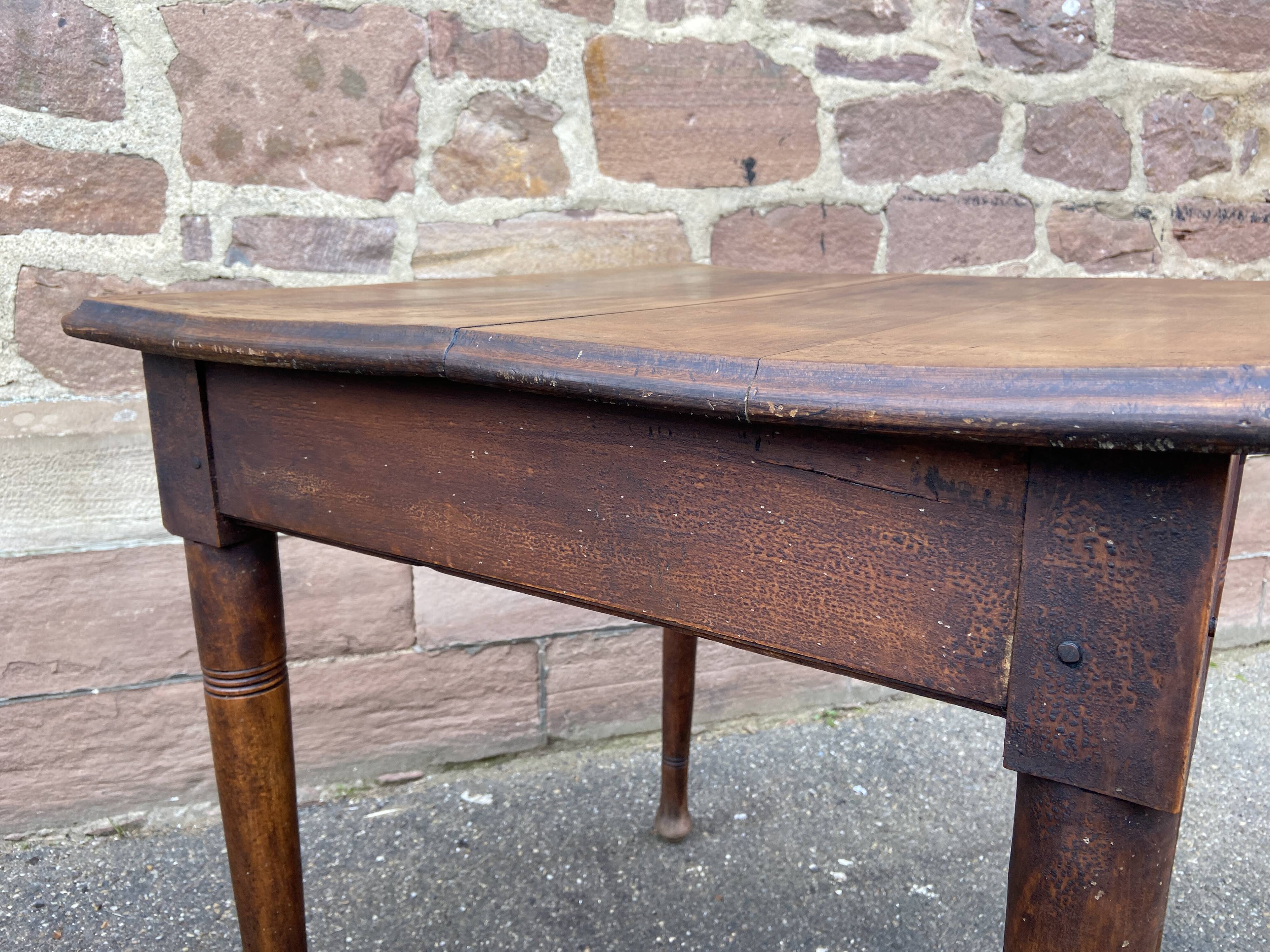 Table bistrot vintage coffee 1950