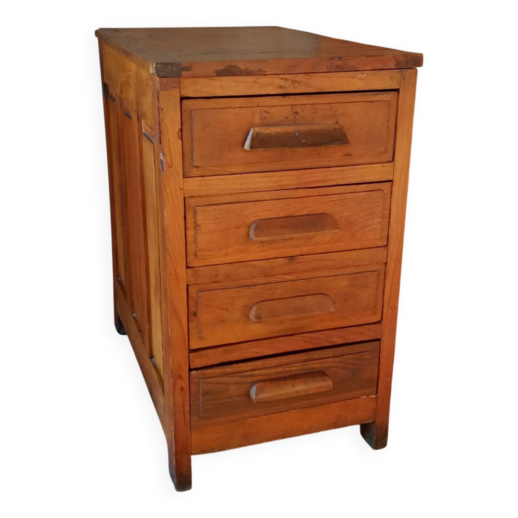 Antique office furniture, 4 drawers