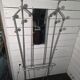 Aluminium coat rack from the 1950s.