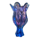 Electric blue Murano vase