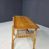 Ensemble de sièges en rotin Art déco, Europe centrale, années 1930-1940