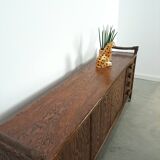 Buffet vintage en bambou