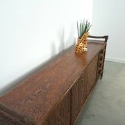 Buffet vintage en bambou