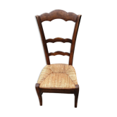 Chaise en paille