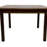 Table basse vintage compacte en palissandre design années 70