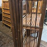 Bamboo standing shelf from the 60s