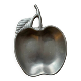1980's pewter apple pocket tray