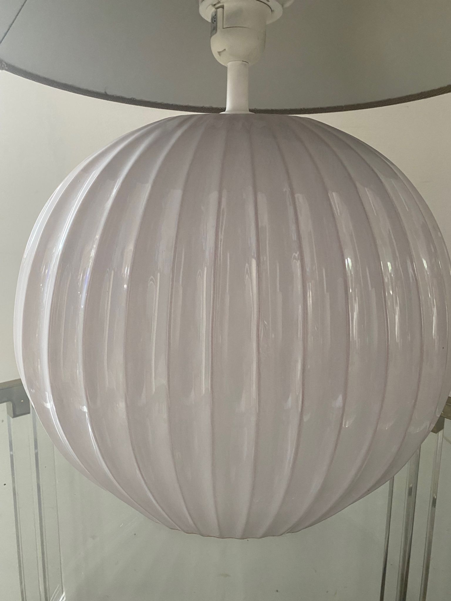 Vintage lamp Koralcoa ceramic 70s