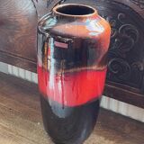 Vase en céramique modèle 517-45  de Scheurich, années 1970