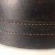 1950 leather paper basket