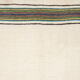 Tapis en laine à rayures 219 x 184 cm