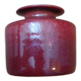 Vase Zaalberg Holland vintage 1960 red