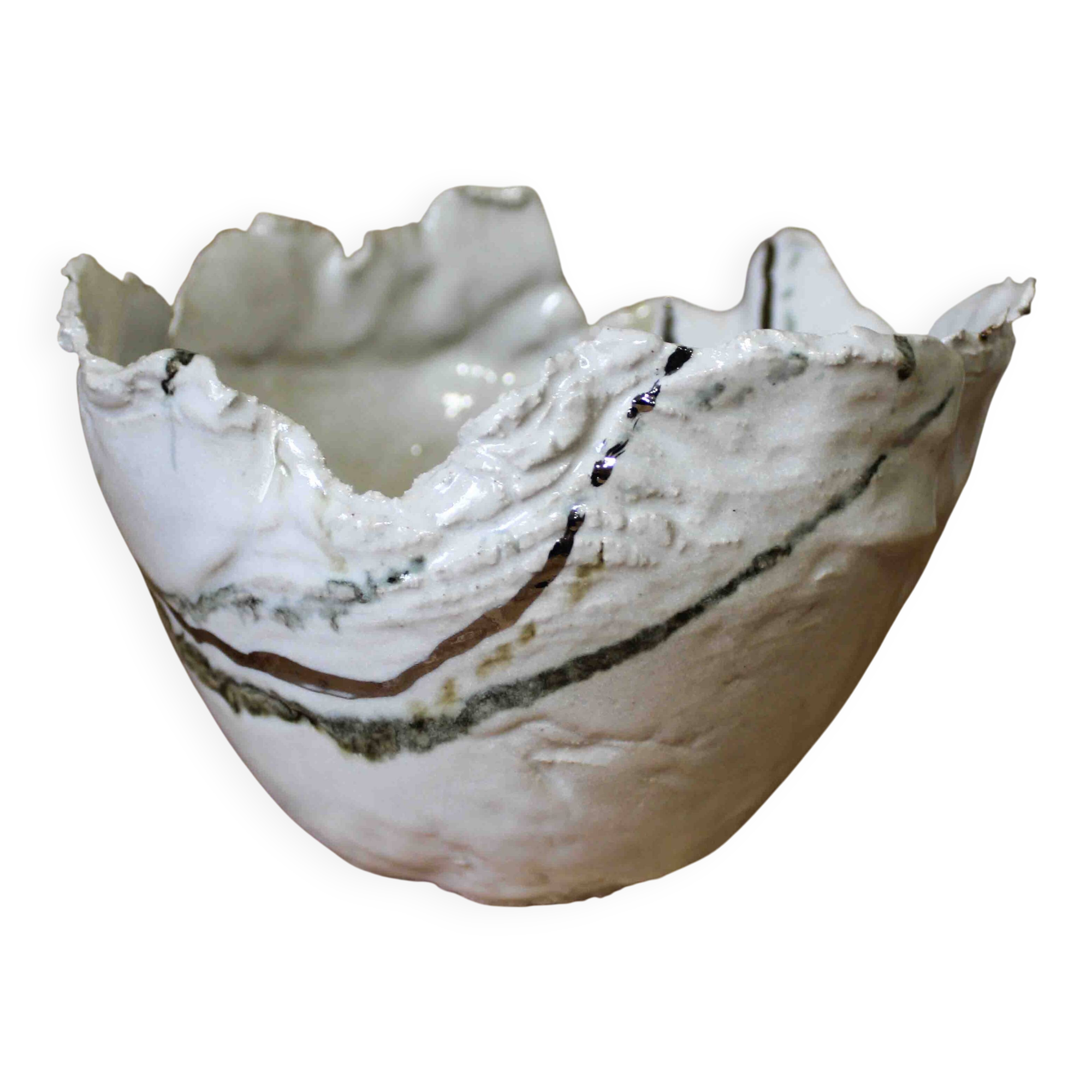 Céline and Fabien Badal glazed ceramic bowl