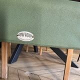 Set of 4 chairs and 1 Steiner armchair BOW WOOD series