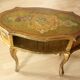 Florentine wooden side table - small coffee table - made in Italy - Vintage
