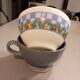 Set of 10 old vintage bowls