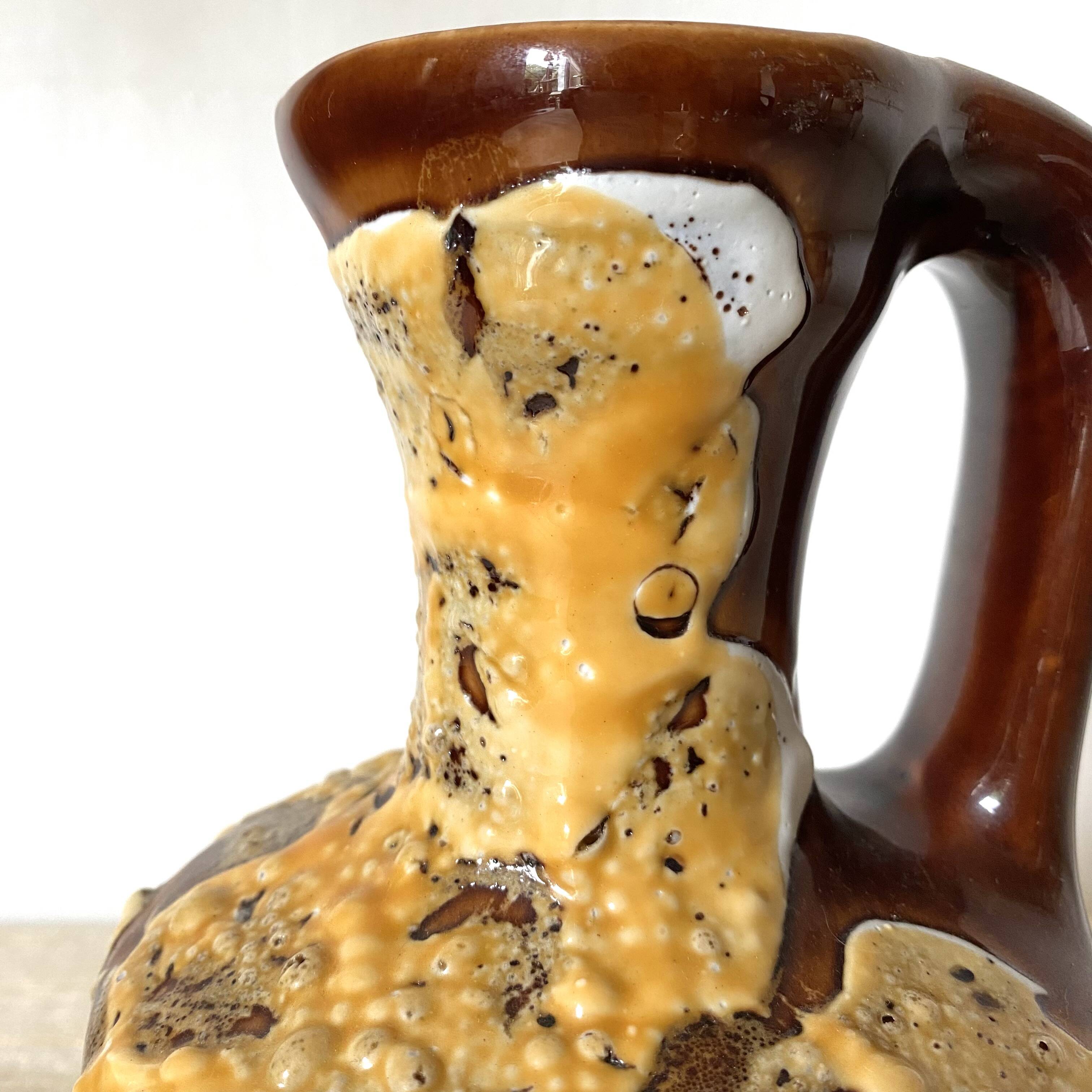 Fat Lava ceramic jug from the 60s and 70s