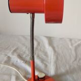 Orange table lamp from the 70s