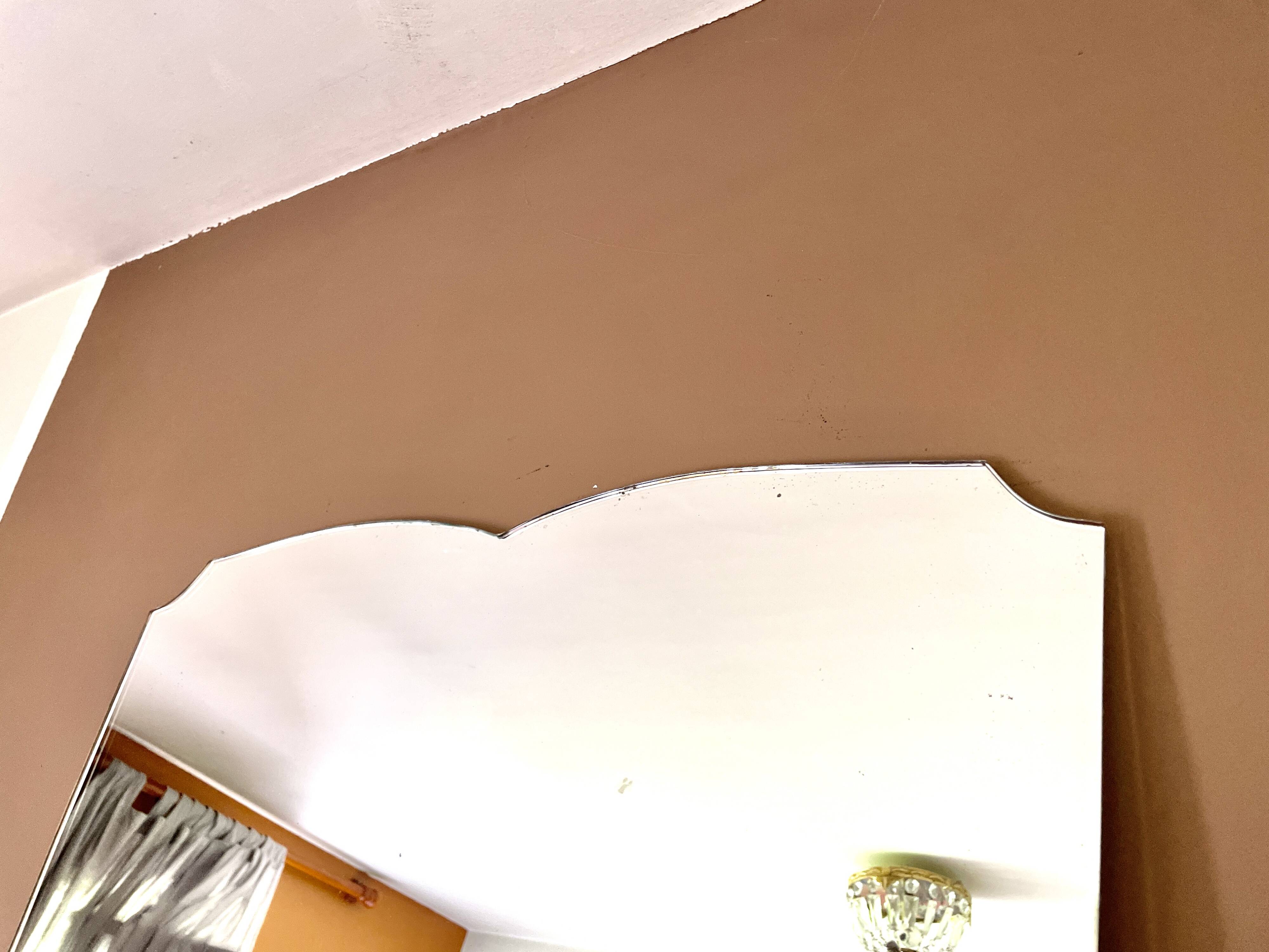 Large moustache mirror