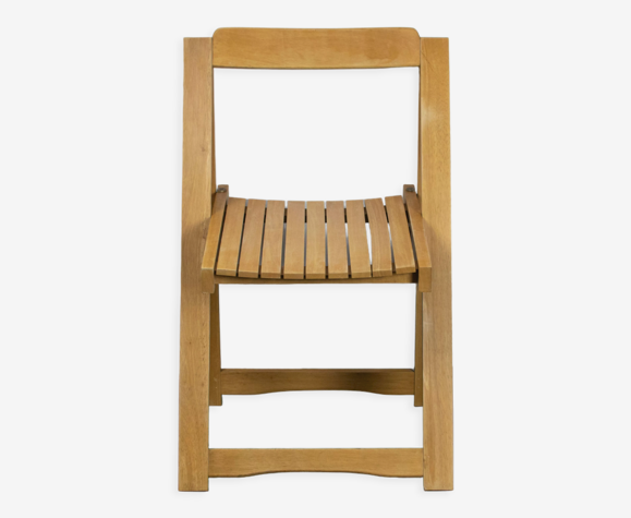 Chaise pliante bois scandinave