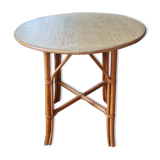 Table en rotin