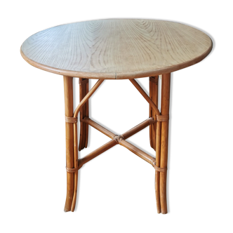 Table en rotin