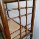 Vintage rattan bamboo tier