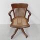 Oak office chair