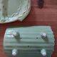 Dish and drainer for asparagus slip