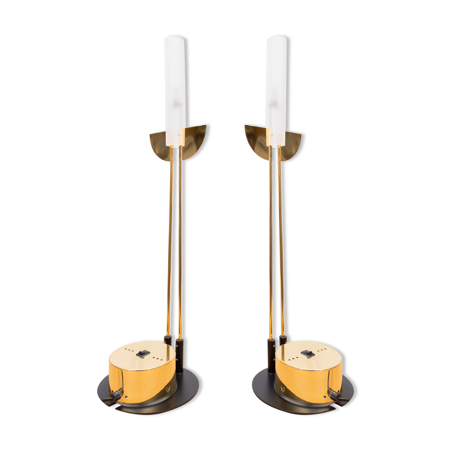 Postmodern table lamps italy 1980s