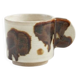 Tasse Cortado / Double Espresso en grès “La Vache !” 🐄☕