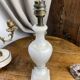 Alabaster lamp base